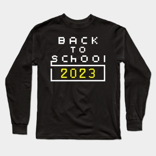 Back to school 2023 v2 Long Sleeve T-Shirt